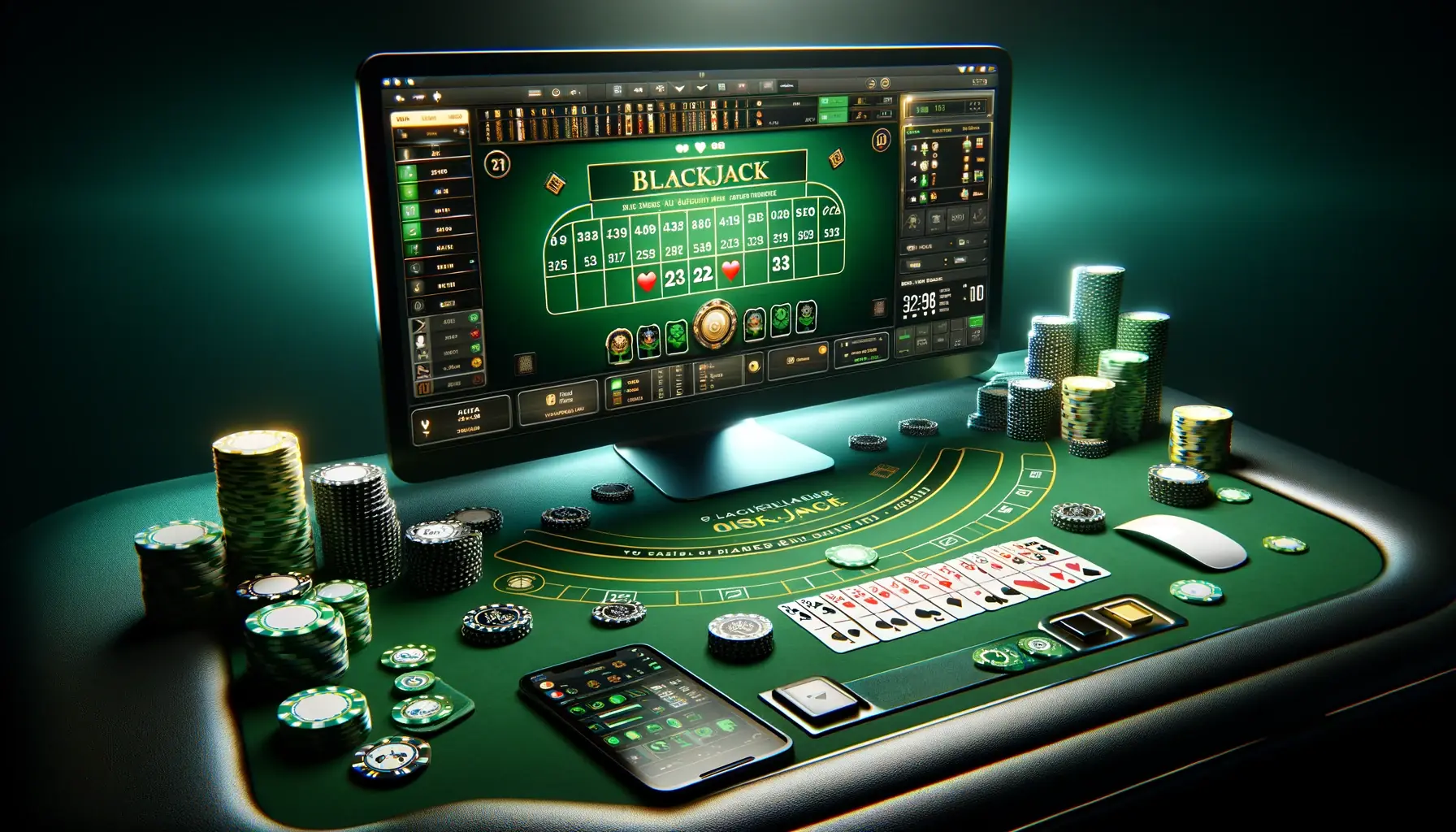 Myempire blackjack game